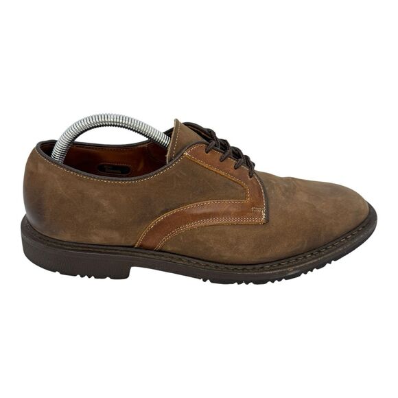Allen Edmonds Shoes Mens 9.5D Brown Leather Oxfords Berkshire USA Dress main image 6